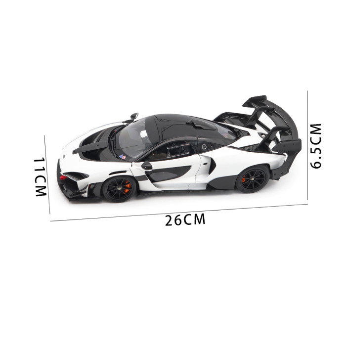 1/18 LCD Mclaren Senna GTR Diecast Model Car Gifts For Father Friends