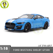 1/18 Ford Mustang Shelby GT500 AUTOart 73094 Grabber Blue Model Car