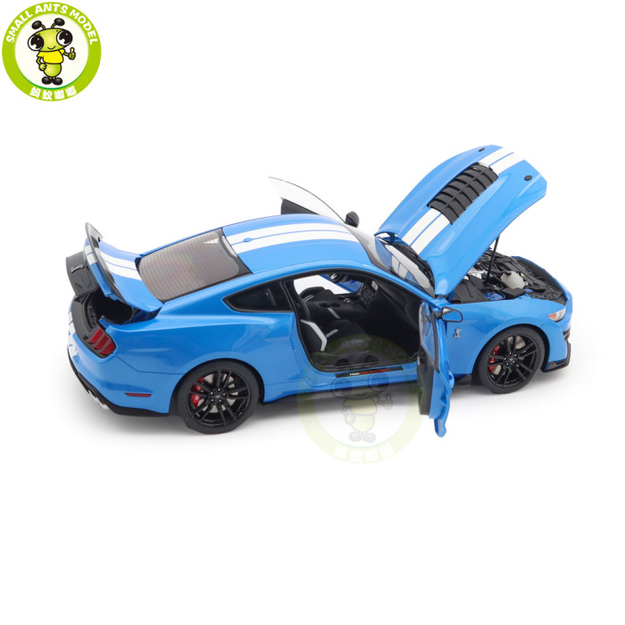 1/18 Ford Mustang Shelby GT500 AUTOart 73094 Grabber Blue Model Car