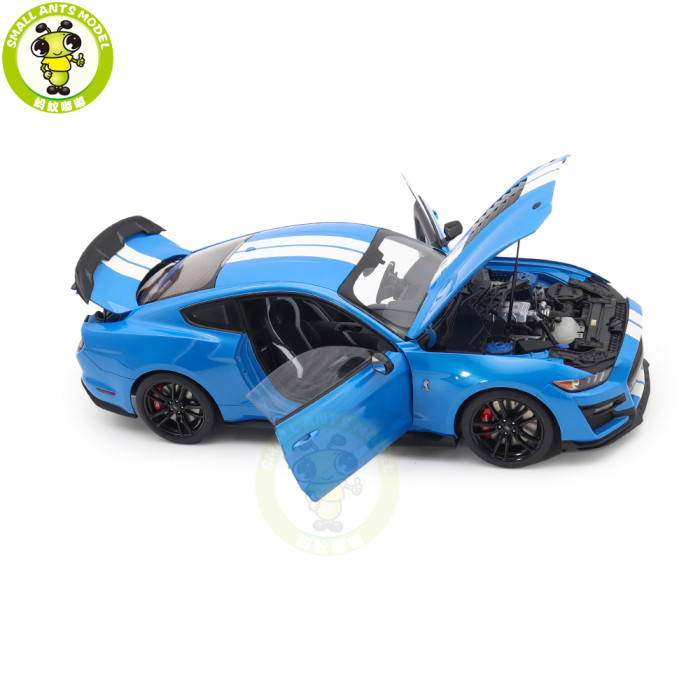 1/18 Ford Mustang Shelby GT500 AUTOart 73094 Grabber Blue Model Car