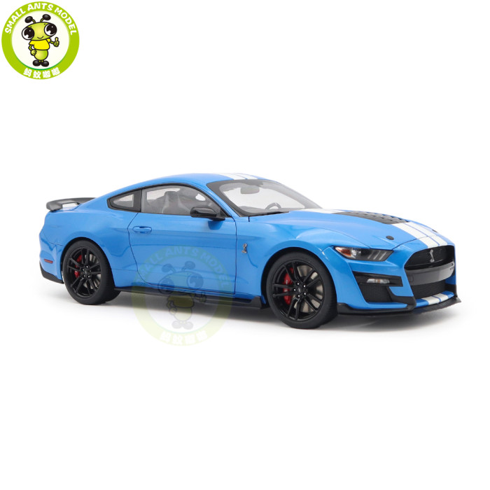 1/18 Ford Mustang Shelby GT500 AUTOart 73094 Grabber Blue Model Car