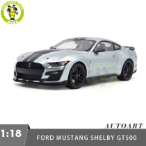 1/18 Ford Mustang Shelby GT500 AUTOart 73096 Iconic Silver Model Car
