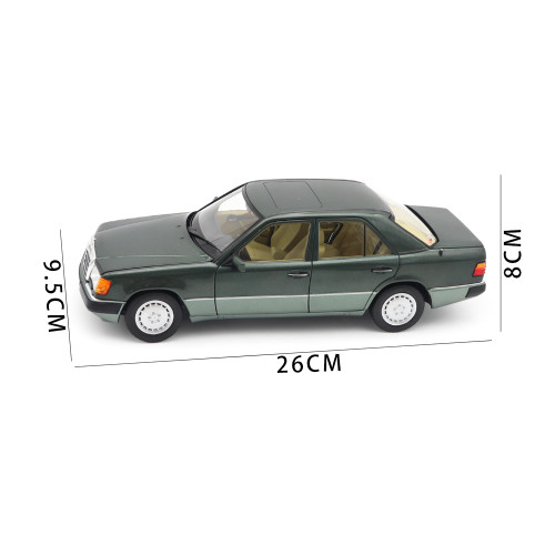 1/18 Mercedes Benz 230 E 1990 Norev 183952 Night Green Metallic Diecast Model Toy Car Gifts For Friends Father