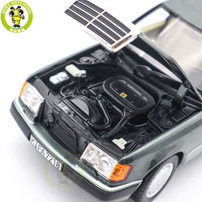 1/18 Mercedes Benz 230 E 1990 Norev 183952 Night Green Metallic Diecast Model Toy Car Gifts For Friends Father