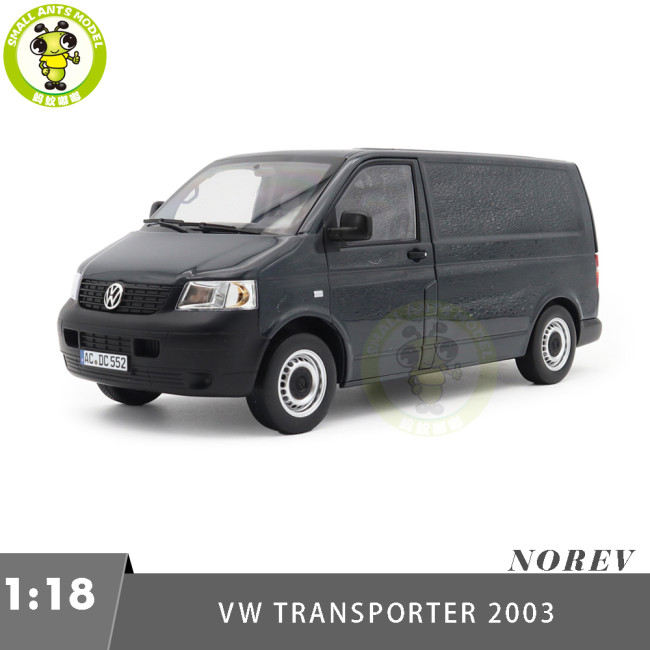 1/18 VW Volkswagen Transporter 2003 T5  Van Norev 188616 Grey Diecast Model Toy Car Gifts For Friends