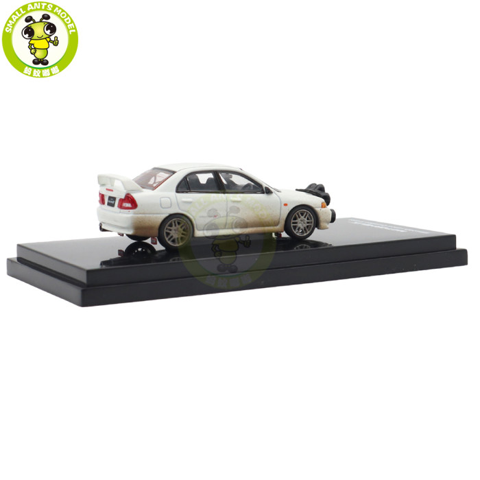 1/64 MOTORHELIX Mitsubishi Lancer EVO IV GSR Diecast Model Toy Car Gifts For Father Friends