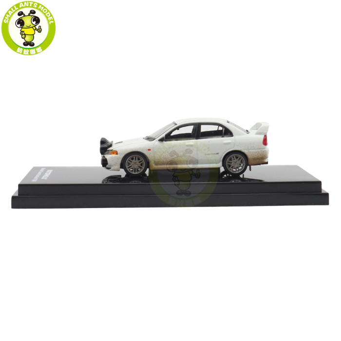 1/64 MOTORHELIX Mitsubishi Lancer EVO IV GSR Diecast Model Toy Car Gifts For Father Friends