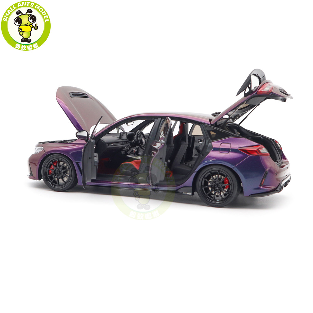 1/18 MOTORHELIX Honda CIVIC Type R FL5 Customized Diecast Model Toy Car ...