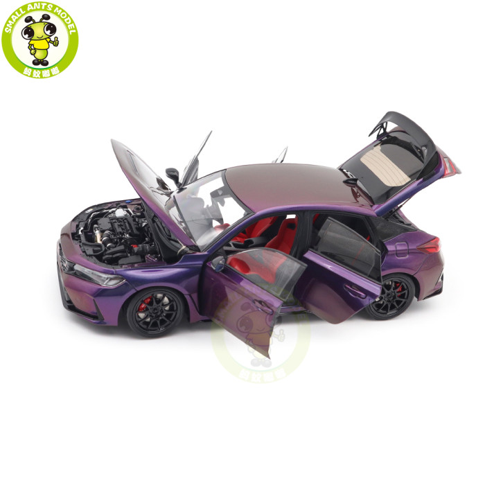 1/18 MOTORHELIX Honda CIVIC Type R FL5 Customized Diecast Model Toy Car Gifts For Father Friends