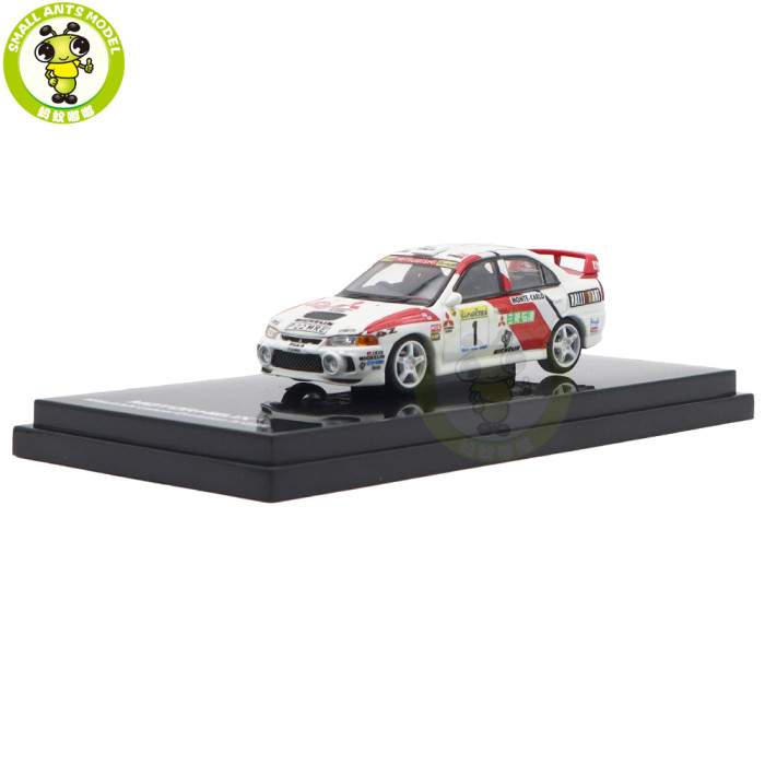 1/64 MOTORHELIX Mitsubishi Lancer EVO IV GSR Diecast Model Toy Car Gifts For Father Friends