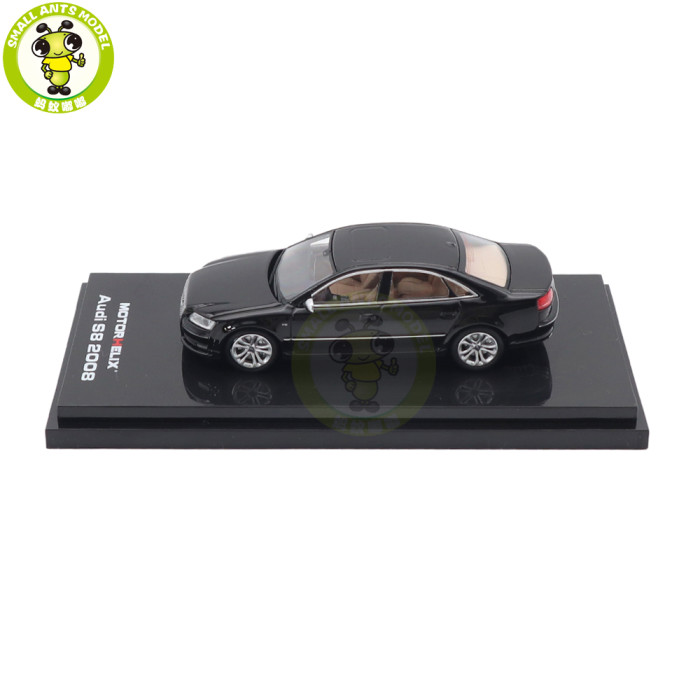 1/64 MOTORHELIX Audi S8 2008 Diecast Model Toy Car Gifts For Father Friends