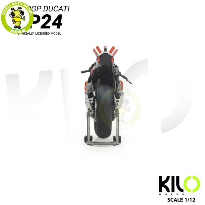 1/12 Kiloworks Pramac Ducati GP24 MOTOGP 2024 Catalan GP Diecast Motorcycle Model Toys Gifts For Father Friends