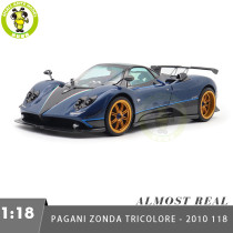 1/18 Pagani Zonda Tricolore 2010 Almost Real 850620001 Diecast Model Toys Car Gifts For Friends