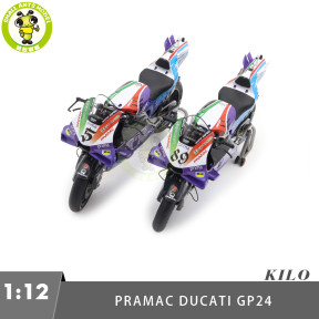 1/12 Kiloworks Ducati GP23  MOTOGP 2023 Italy GP Diecast Motorcycle Model Toys Gifts For Father Friends