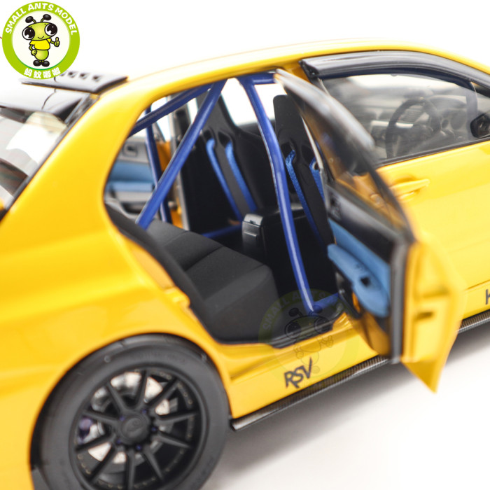 1/18 Mitsubishi Lancer EVO IX 9 MR FQ-360 JDM Super A  Diecast Model Toy Car Gifts For Father Friends