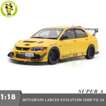 1/18 Mitsubishi Lancer EVO IX 9 MR FQ-360 JDM Super A  Diecast Model Toy Car Gifts For Father Friends