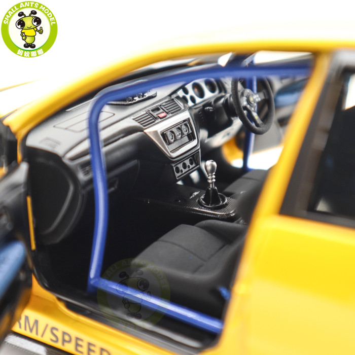 1/18 Mitsubishi Lancer EVO IX 9 MR FQ-360 JDM Super A  Diecast Model Toy Car Gifts For Father Friends