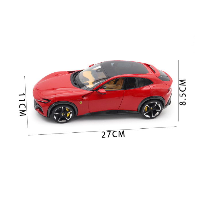 1/18 BBR Ferrari Purosangue FUV Diecast Model Toys Car Gifts For Father Friends