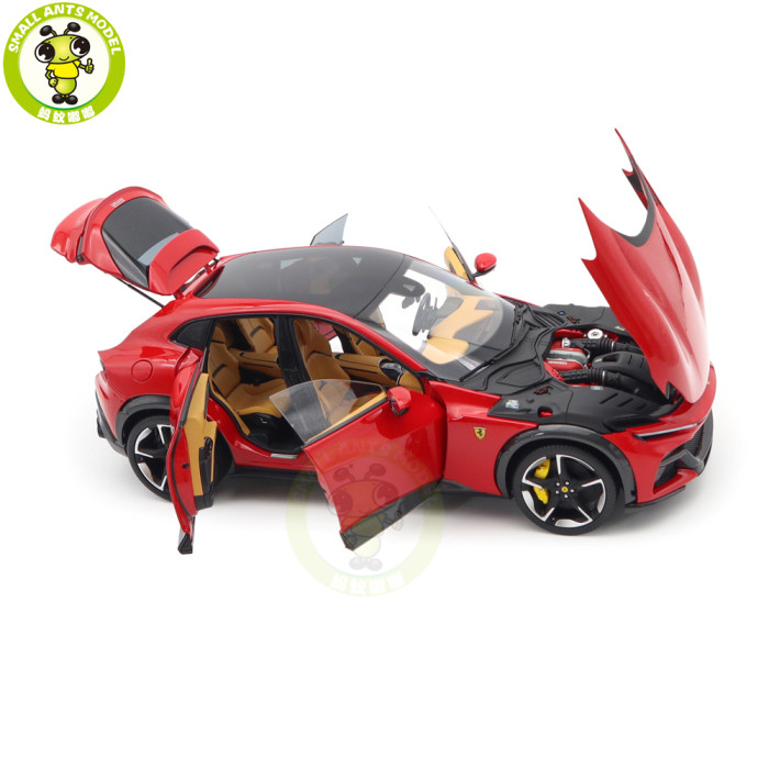 1/18 BBR Ferrari Purosangue FUV Diecast Model Toys Car Gifts For Father Friends