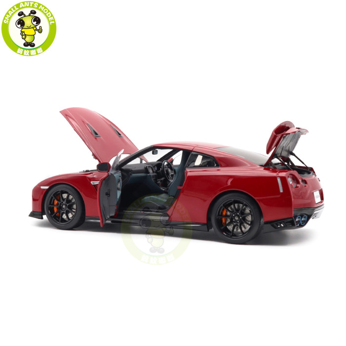 1/18 MOTORHELIX Nissan GT R GT-R R35 Track Edition Engineered By NISMO 2020 Diecast Model Toy Car Gifts For Father Friends