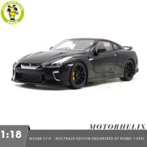1/18 MOTORHELIX Nissan GT R GT-R R35 Track Edition Engineered By NISMO T-Spec 2022 Diecast Model Toy Car Gifts For Father Friends
