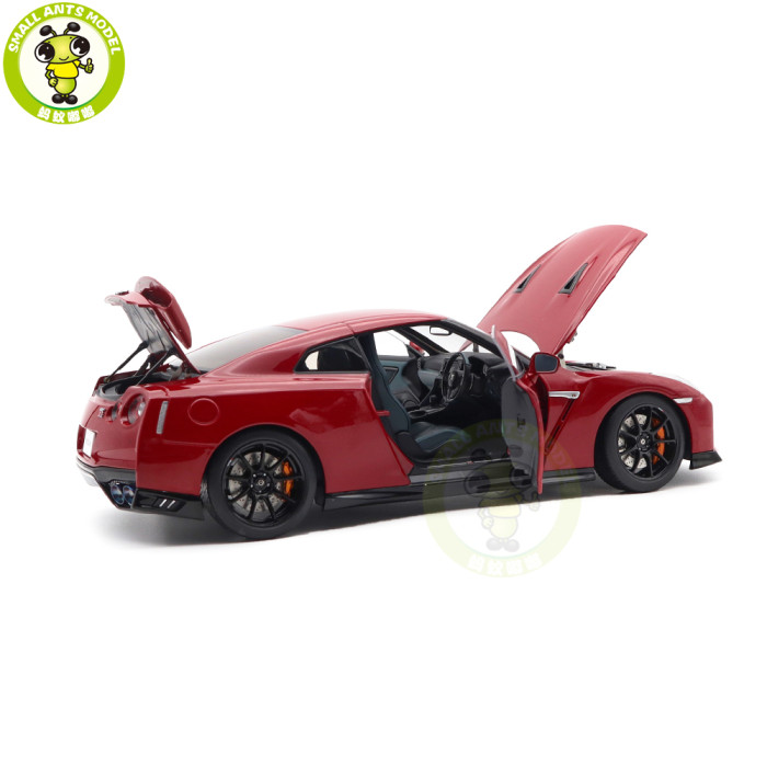 1/18 MOTORHELIX Nissan GT R GT-R R35 Track Edition Engineered By NISMO 2020 Diecast Model Toy Car Gifts For Father Friends