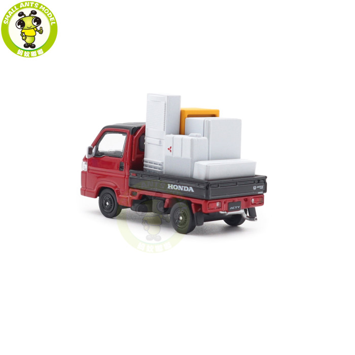 1/64 MOTORHELIX Honda Acty Truck Town Spirit Color Style Diecast Model Toy Car Gifts For Father Friends
