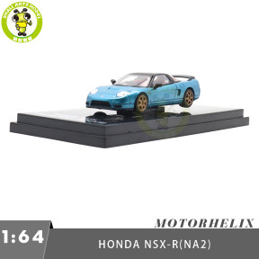 1/64 Motorhelix Honda NSX NSX-R NA2 Diecast Metal Model Toy Car Gifts For Friends Father