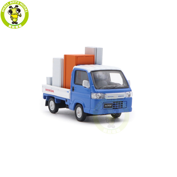 1/64 MOTORHELIX Honda Acty Truck Town Spirit Color Style Diecast Model Toy Car Gifts For Father Friends