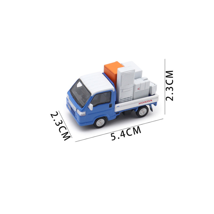 1/64 MOTORHELIX Honda Acty Truck Town Spirit Color Style Diecast Model Toy Car Gifts For Father Friends