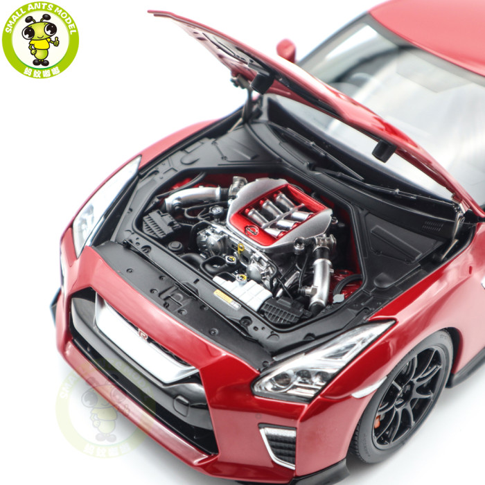 1/18 MOTORHELIX Nissan GT R GT-R R35 Track Edition Engineered By NISMO 2020 Diecast Model Toy Car Gifts For Father Friends