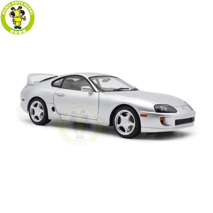 1/18 WHELART Toyota Supra A80 Diecast Model Car Gifts For Father Friends