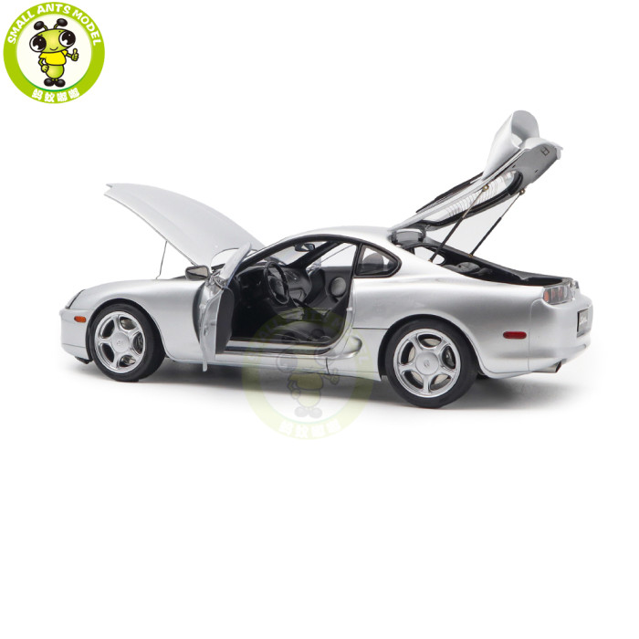 1/18 WHELART Toyota Supra A80 Diecast Model Car Gifts For Father Friends