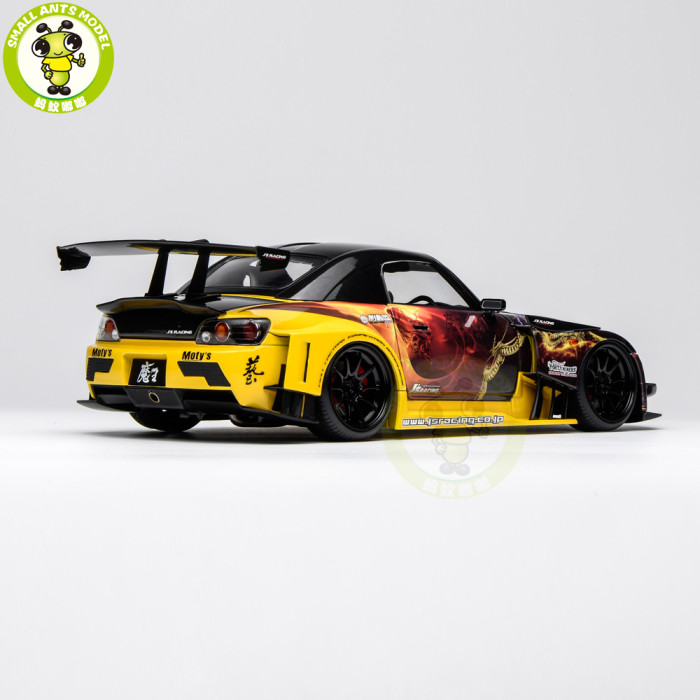 Preorder 1/18 MOTORHELIX Honda S2000 J's Racing Maou 2013 Diecast Model Toy Car Gifts For Father Friends