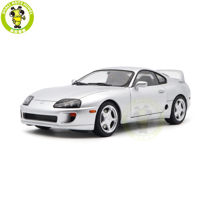 1/18 WHELART Toyota Supra A80 Diecast Model Car Gifts For Father Friends