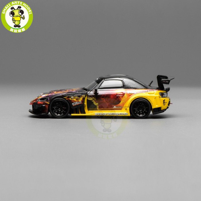Preorder 1/18 MOTORHELIX Honda S2000 J's Racing Maou 2013 Diecast Model Toy Car Gifts For Father Friends
