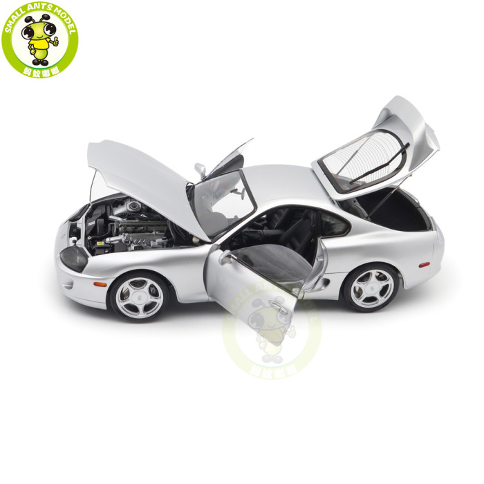 1/18 WHELART Toyota Supra A80 Diecast Model Car Gifts For Father Friends