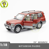 1/18 Mitsubishi PAJERO V73 YC MODEL Diecast Model Toy Car Gifts For Friends Father