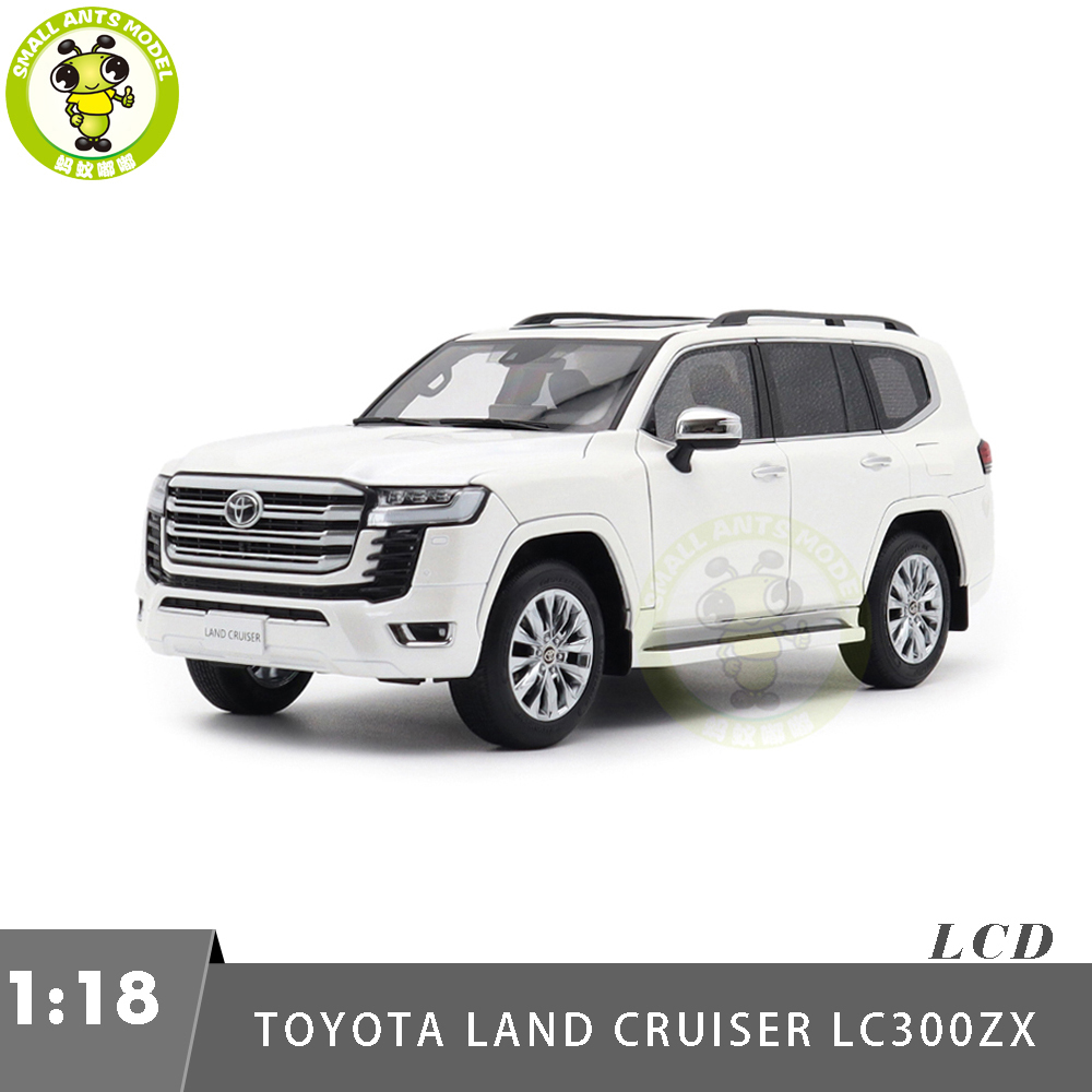1/18 LCD TOYOTA LAND CRUISER 300 LC300 ZX Diecast Model Toy Car