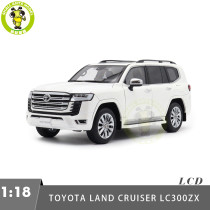 1/18 LCD TOYOTA LAND CRUISER 300 LC300 ZX Diecast Model Toy Car Gifts For Friends Father