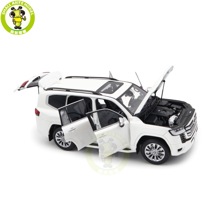 1/18 LCD TOYOTA LAND CRUISER 300 LC300 ZX Diecast Model Toy Car Gifts For Friends Father