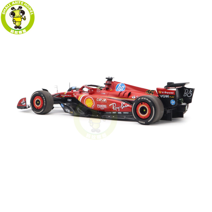 1/18 BBR 241816D Ferrari SF-24 Italian G.P. 2024 C.Leclerc Diecast Model Toys Car Gifts