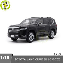 1/18 LCD TOYOTA LAND CRUISER 300 LC300 ZX Diecast Model Toy Car Gifts For Friends Father
