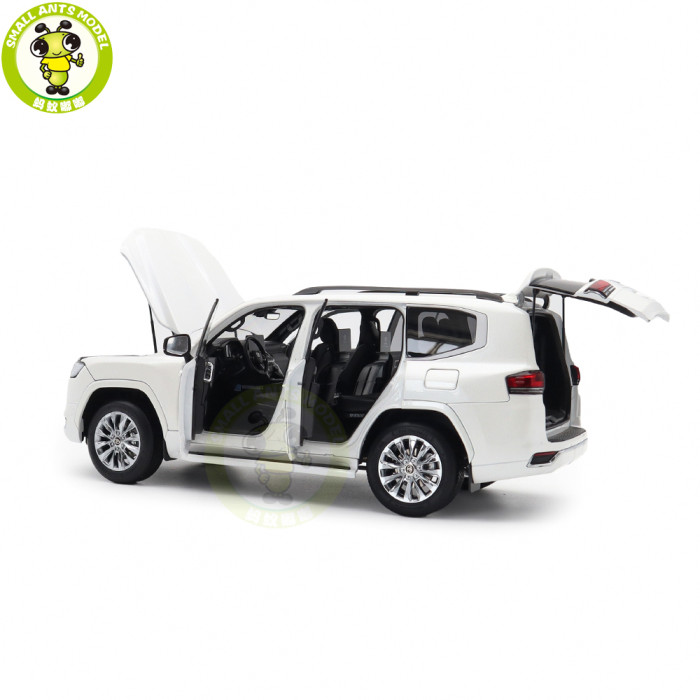 1/18 LCD TOYOTA LAND CRUISER 300 LC300 ZX Diecast Model Toy Car Gifts For Friends Father
