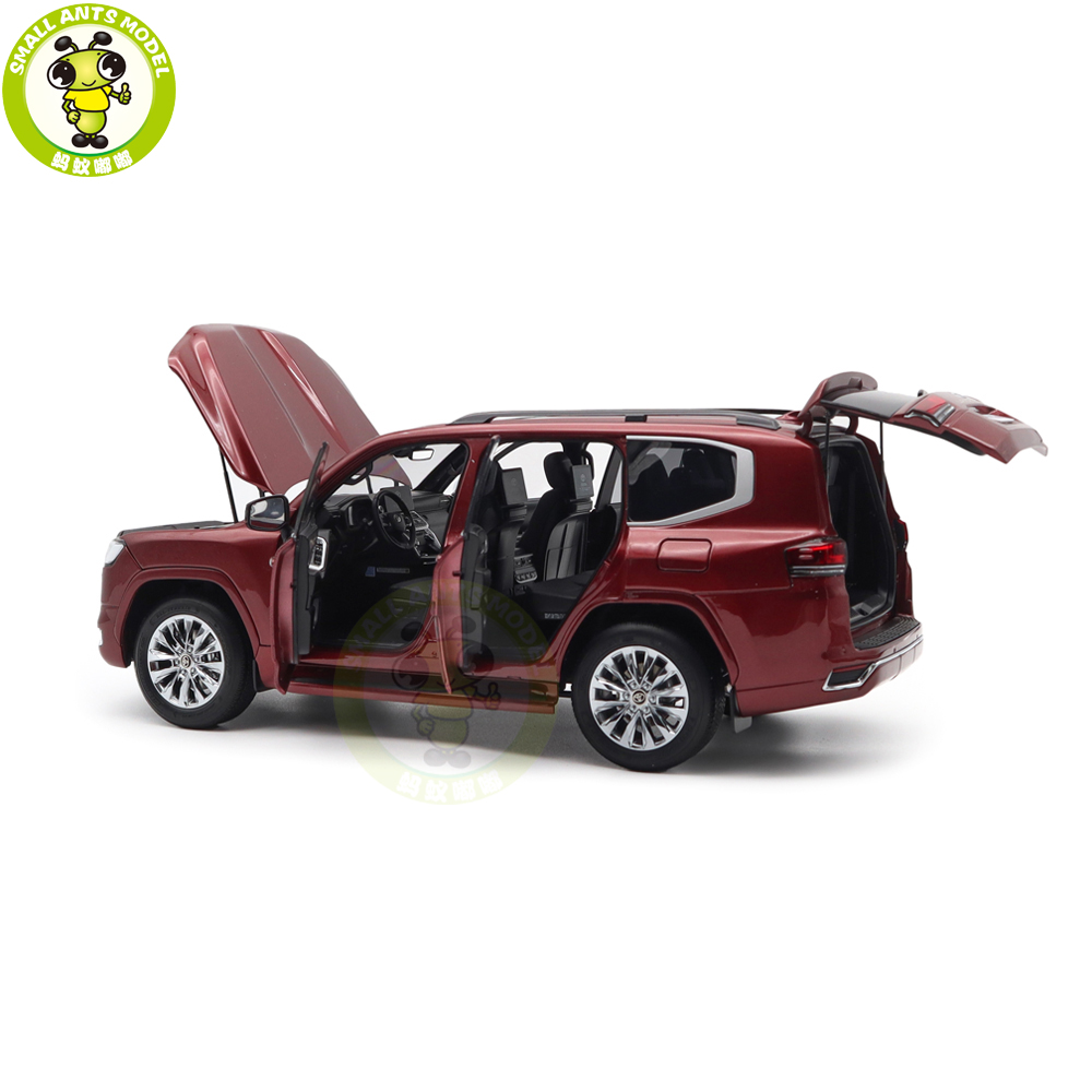 1/18 LCD TOYOTA LAND CRUISER 300 LC300 ZX Diecast Model Toy Car