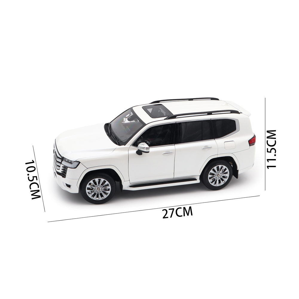 1/18 LCD TOYOTA LAND CRUISER 300 LC300 ZX Diecast Model Toy Car