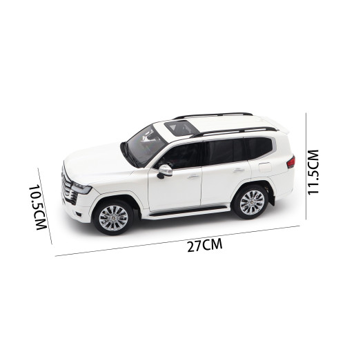 1/18 LCD TOYOTA LAND CRUISER 300 LC300 ZX Diecast Model Toy Car Gifts For Friends Father