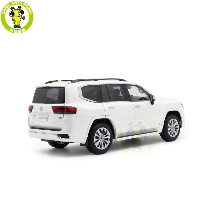 1/18 LCD TOYOTA LAND CRUISER 300 LC300 ZX Diecast Model Toy Car Gifts For Friends Father