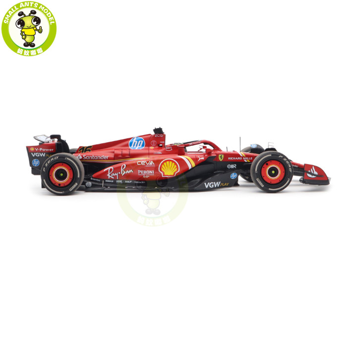 1/18 BBR 241816D Ferrari SF-24 Italian G.P. 2024 C.Leclerc Diecast Model Toys Car Gifts