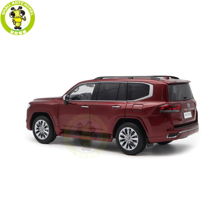 1/18 LCD TOYOTA LAND CRUISER 300 LC300 ZX Diecast Model Toy Car Gifts For Friends Father